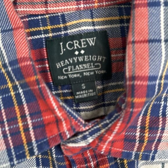 J CREW Men’s Plaid Heavyweight Flannel Shacket S - Picture 6 of 7